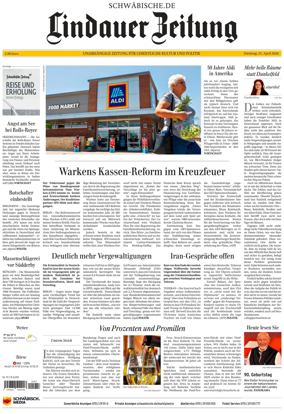 Cover of Lindauer Zeitung