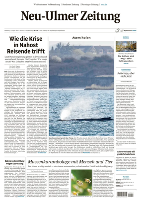 Cover of Neu-Ulmer Zeitung