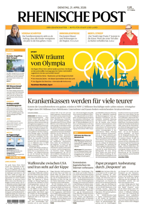 Cover of Rheinische Post - Xanten and Moers