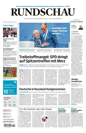 Cover of Rundschau fur den Schwabischen Wald – Der Kocherbote