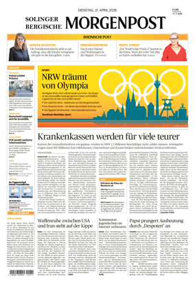 Cover of Solinger Bergische Morgenpost/Remscheid