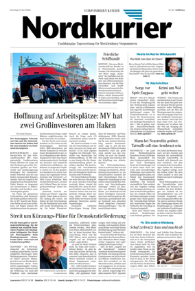 Cover of Vorpommern Kurier (Jarmen Loitz)