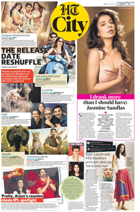 Cover of Hindustan Times (Chandigarh) - City