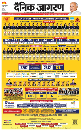Cover of Dainik Jagran Delhi