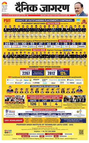 Cover of Dainik Jagran - Kanpur