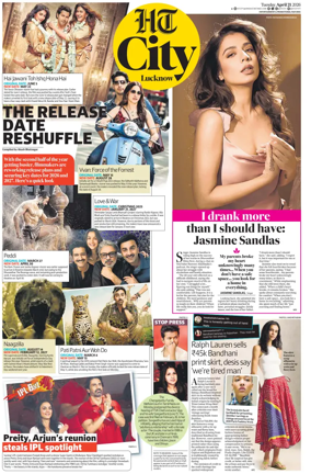 Cover of Hindustan Times (Lucknow) - Live