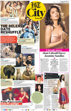 Cover of Hindustan Times (Patna) - Live