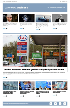 Cover of Euronews Business (Turkish) Compiled Editions