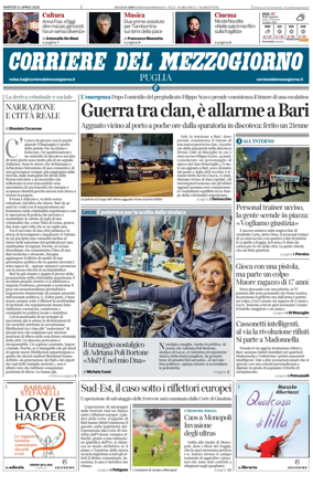 Cover of Corriere del Mezzogiorno (Puglia)