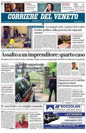 Cover of Corriere del Veneto (Padova e Rovigo)