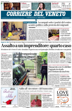 Cover of Corriere del Veneto (Venezia e Mestre)