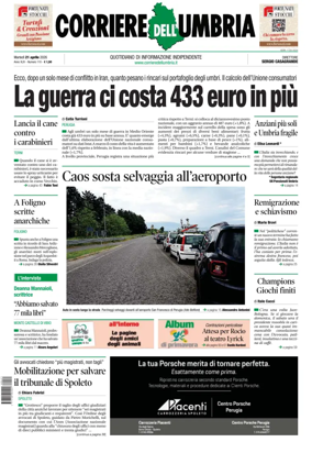 Cover of Corriere dell Umbria
