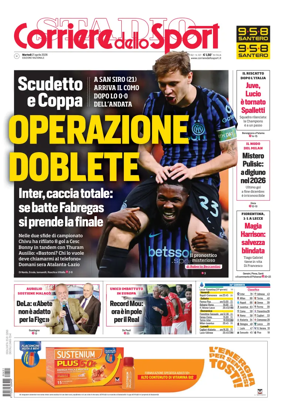 Cover of Corriere dello Sport (Lombardia)