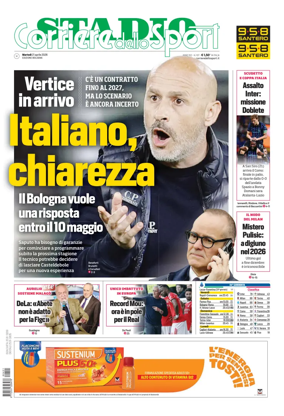 Cover of Corriere dello Sport Stadio (Bologna)