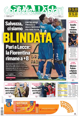 Cover of Corriere dello Sport Stadio (Firenze)