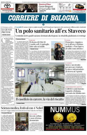 Cover of Corriere di Bologna