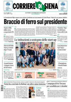Cover of Corriere di Siena