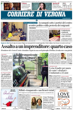 Cover of Corriere di Verona