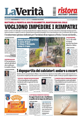 Cover of La Verita (Italia)