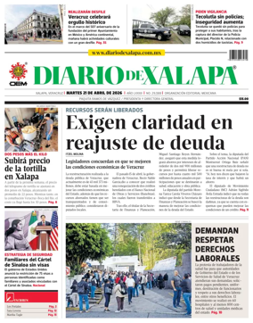 Cover of Diario de Xalapa