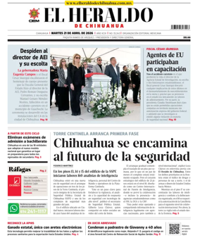 Cover of El Heraldo de Chihuahua