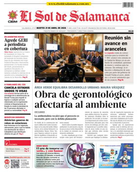 Cover of El Sol de Salamanca