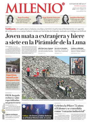 Cover of Milenio Edo de Mexico