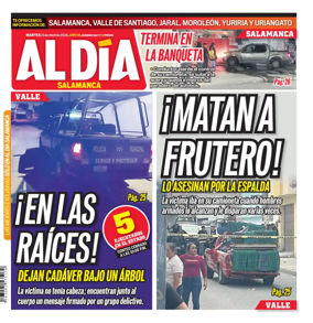 Cover of Periodico Al Dia (Salamanca)