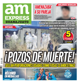 Cover of Periodico AM Express (Guanajuato)