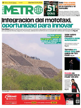 Cover of Publimetro Merida