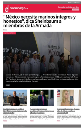 Cover of Sin Embargo destacadas