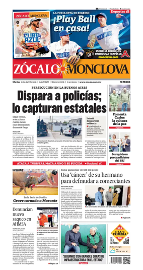 Cover of Zocalo Monclova