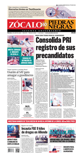 Cover of Zocalo Piedras Negras