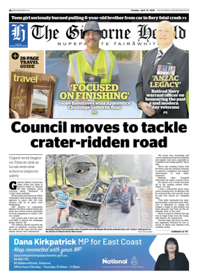 Cover of The Gisborne Herald