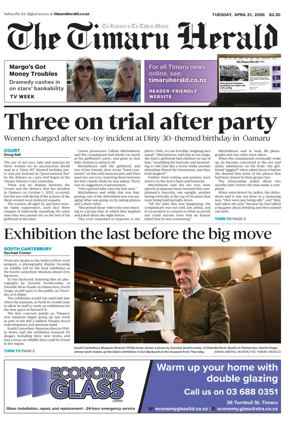 Cover of The Timaru Herald