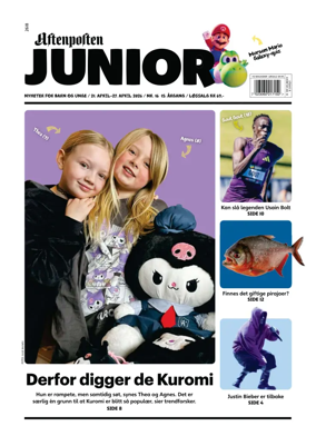 Cover of Aftenposten Junior