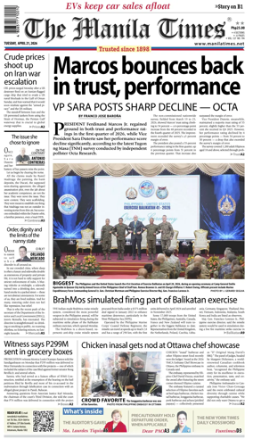 Cover of The Manila Times