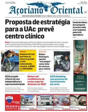 Cover of Acoriano Oriental