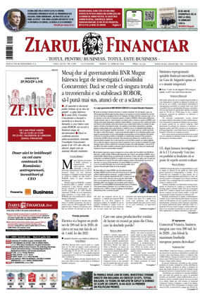 Cover of Ziarul Financiar