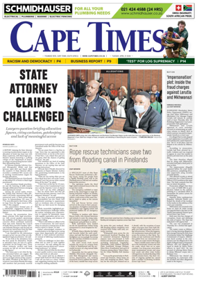 Cover of Cape Times