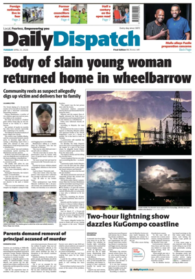 Cover of Daily Dispatch