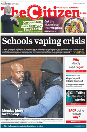 Cover of The Citizen (Gauteng)