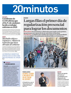 Cover of 20 Minutos Barcelona