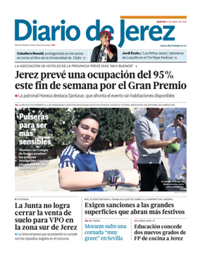 Cover of Diario de Jerez