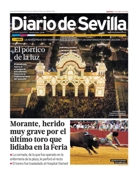 Cover of Diario de Sevilla