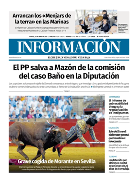 Cover of Diario Informacion (Elche y Vega Baja)