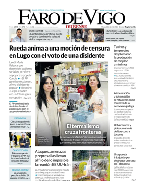 Cover of Faro de Vigo (Ourense)