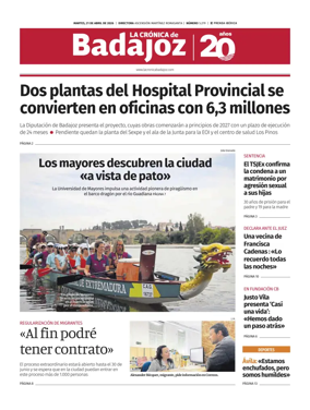 Cover of La Cronica de Badajoz BE