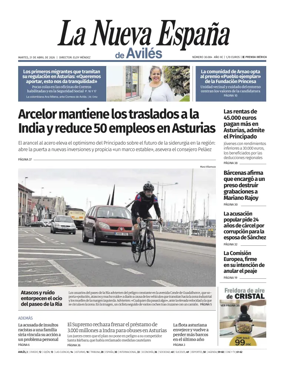 Cover of La Nueva Espana (Aviles)