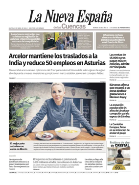 Cover of La Nueva Espana (Cuencas)